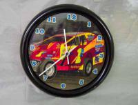 Dirt modified clock given out to the sponsors